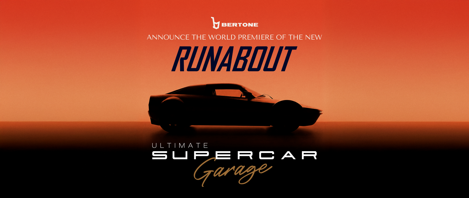 Bertone to Debut the New Runabout at Rétromobile 2026